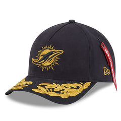 NFL Miami Dolphins x Alpha Industries A-Frame 9FORTY Adjustable Hat