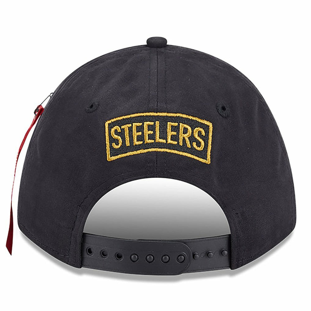 NFL Pittsburgh Steelers x Alpha Industries A-Frame 9FORTY Adjustable Hat