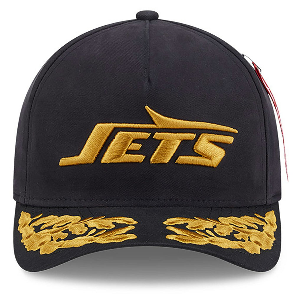 NFL New York Jets x Alpha Industries A-Frame 9FORTY Adjustable Hat