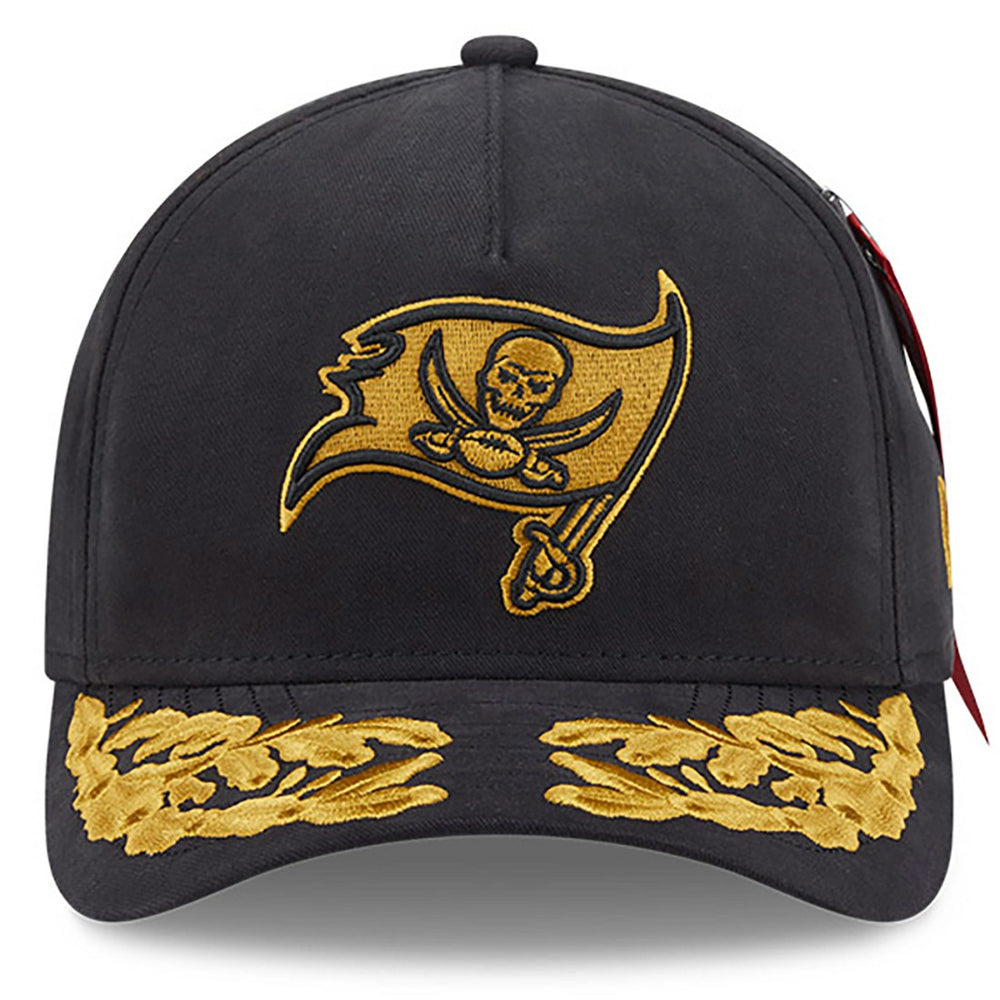 NFL Tampa Bay Buccaneers x Alpha Industries A-Frame 9FORTY Adjustable Hat