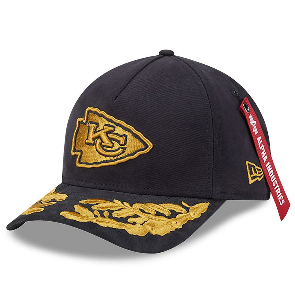 NFL Kansas City Chiefs x Alpha Industries A-Frame 9FORTY Adjustable Hat