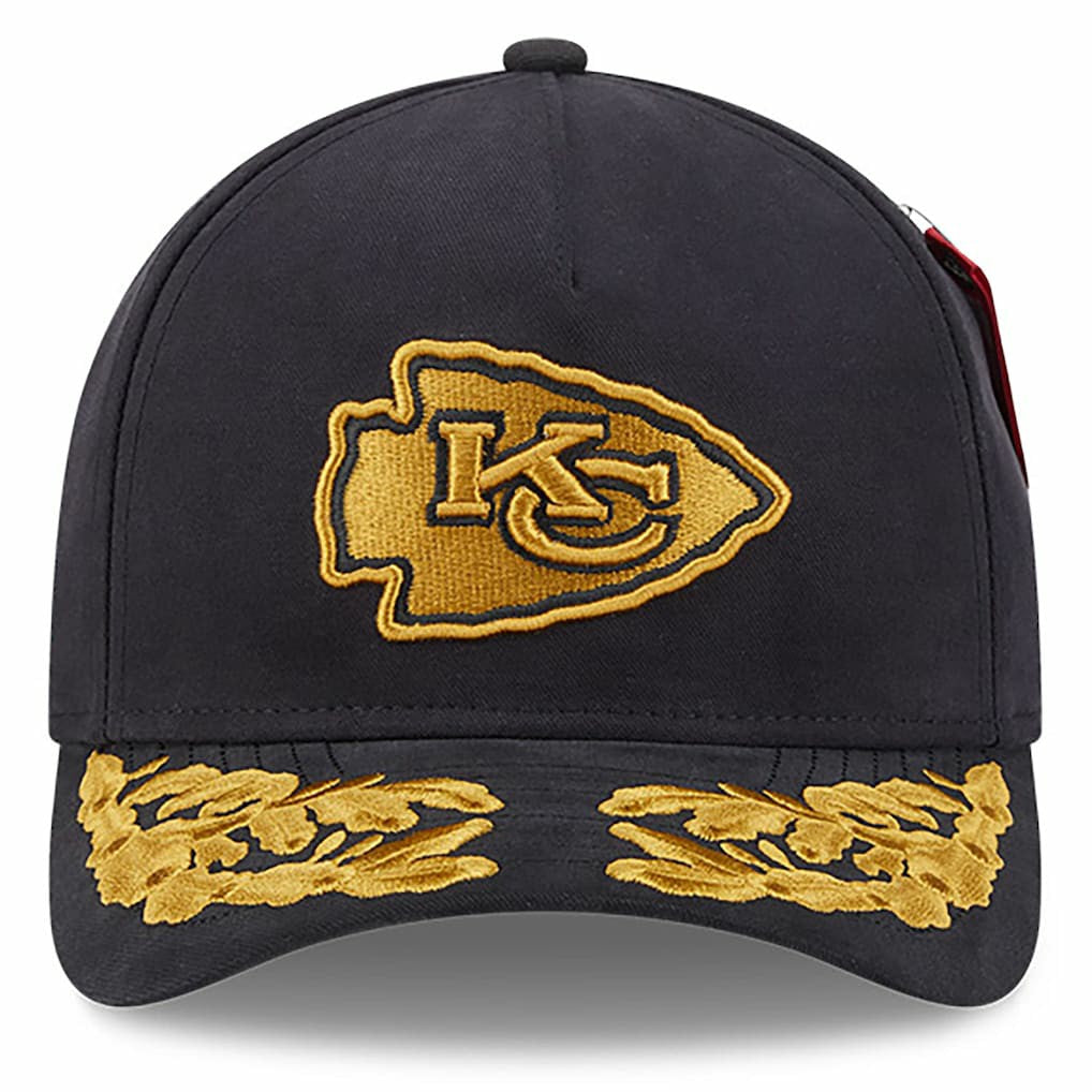 NFL Kansas City Chiefs x Alpha Industries A-Frame 9FORTY Adjustable Hat