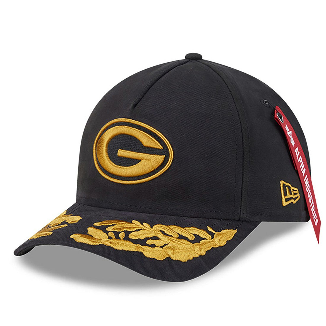 NFL Green Bay Packers x Alpha Industries A-Frame 9FORTY Adjustable Hat