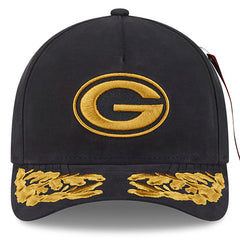 NFL Green Bay Packers x Alpha Industries A-Frame 9FORTY Adjustable Hat