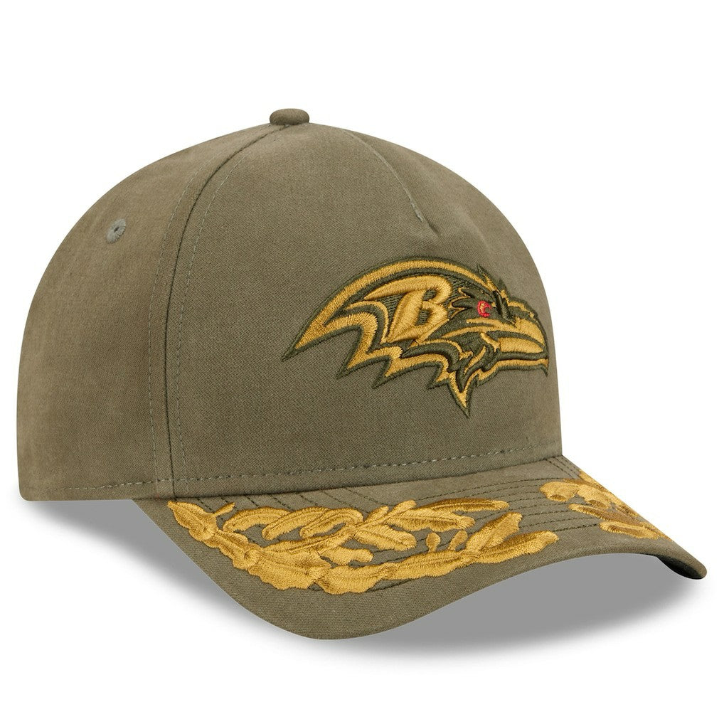 NFL Baltimore Ravens x Alpha Industries A-Frame 9FORTY Adjustable Hat