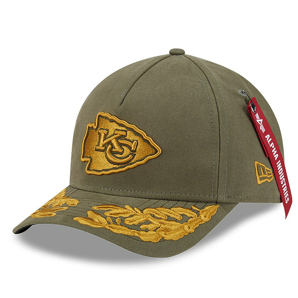 NFL Kansas City Chiefs x Alpha Industries A-Frame 9FORTY Adjustable Hat