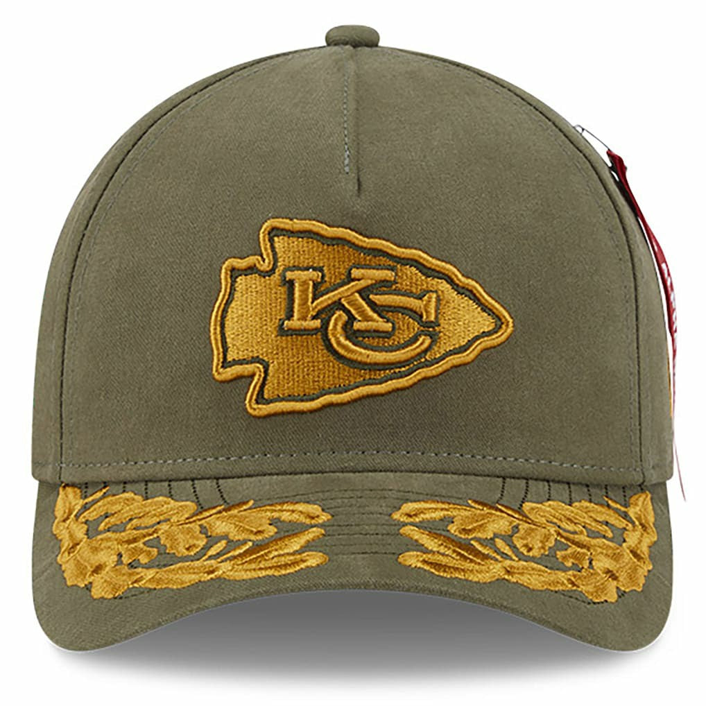 NFL Kansas City Chiefs x Alpha Industries A-Frame 9FORTY Adjustable Hat