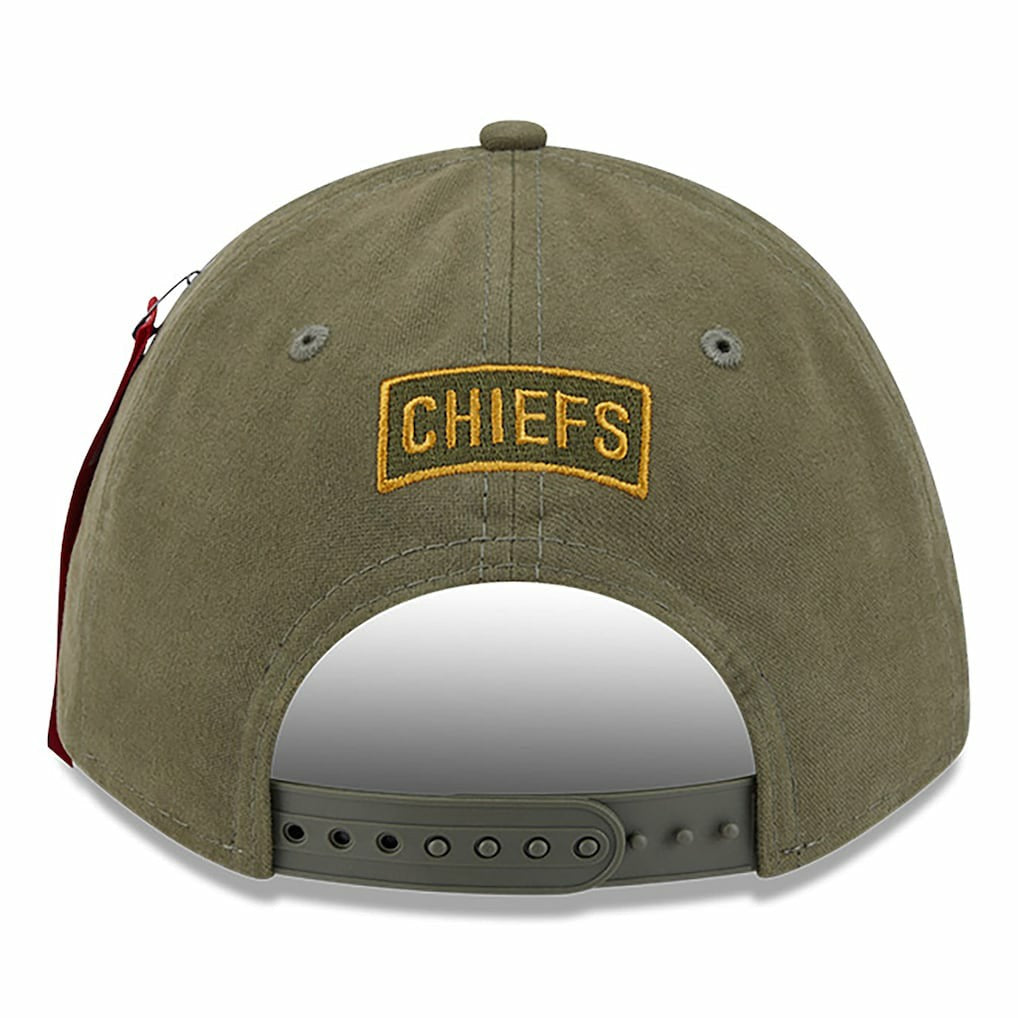 NFL Kansas City Chiefs x Alpha Industries A-Frame 9FORTY Adjustable Hat