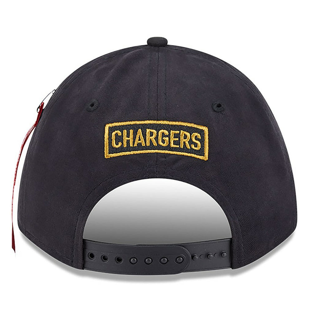 NFL Los Angeles Chargers x Alpha Industries A-Frame 9FORTY Adjustable Hat