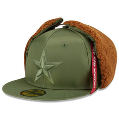 NFL Dallas Cowboys x Alpha Industries Dog Ears 59FIFTY Fitted Hat