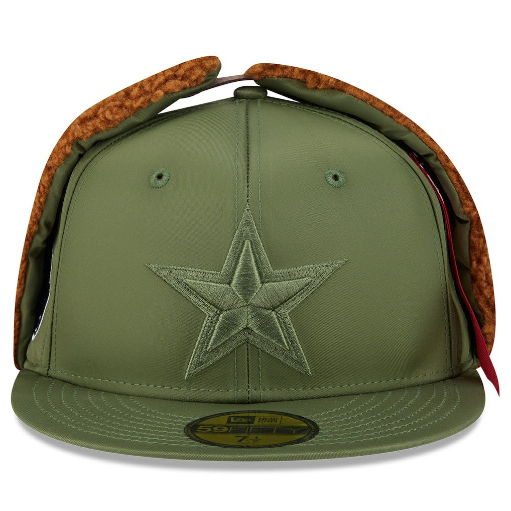 NFL Dallas Cowboys x Alpha Industries Dog Ears 59FIFTY Fitted Hat