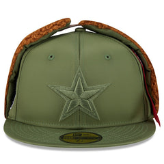 NFL Dallas Cowboys x Alpha Industries Dog Ears 59FIFTY Fitted Hat