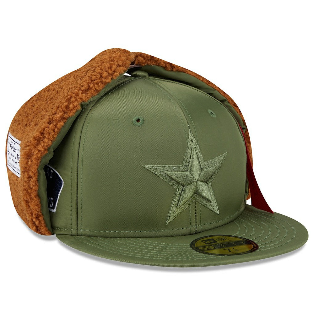 NFL Dallas Cowboys x Alpha Industries Dog Ears 59FIFTY Fitted Hat