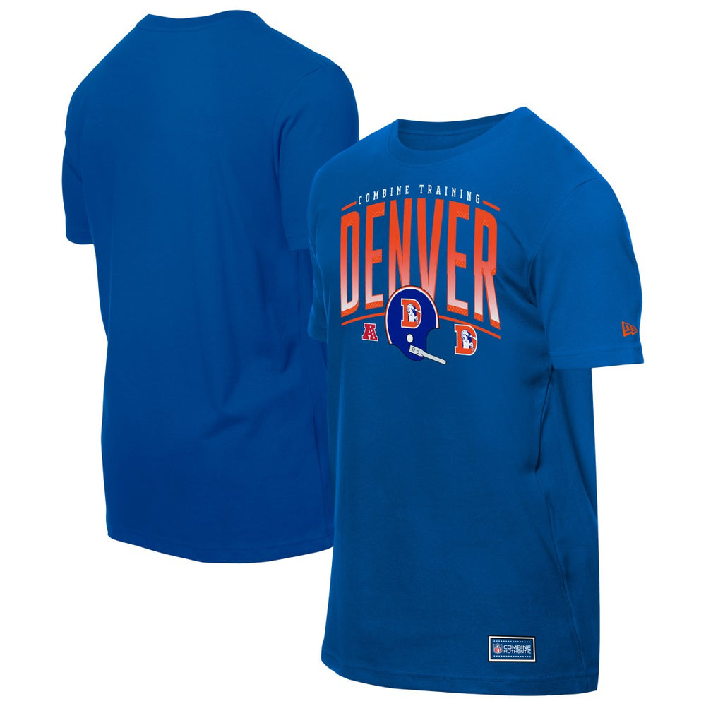 NFL Denver Broncos Combine Authentic Training Throwback T-Shirt