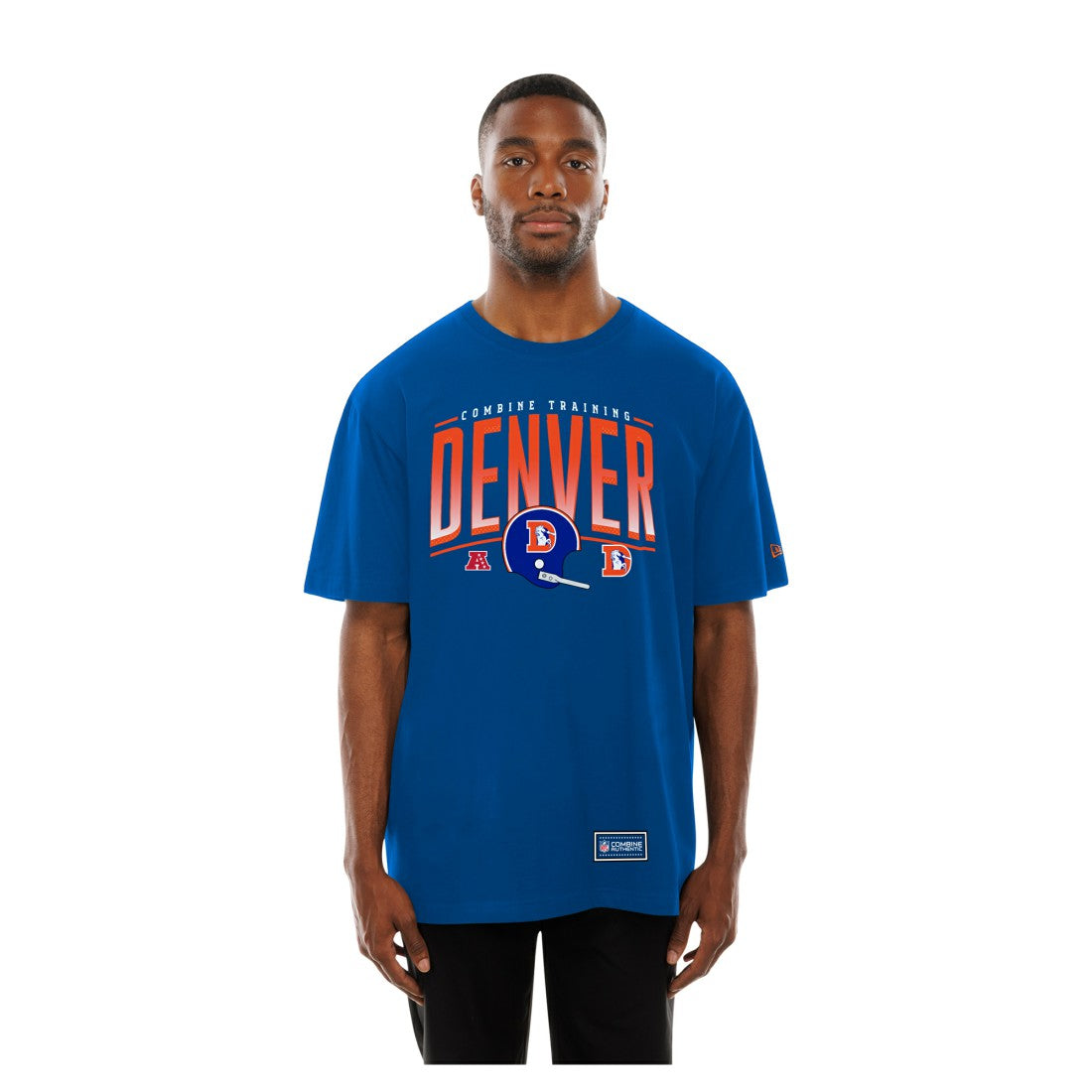 NFL Denver Broncos Combine Authentic Training Throwback T-Shirt