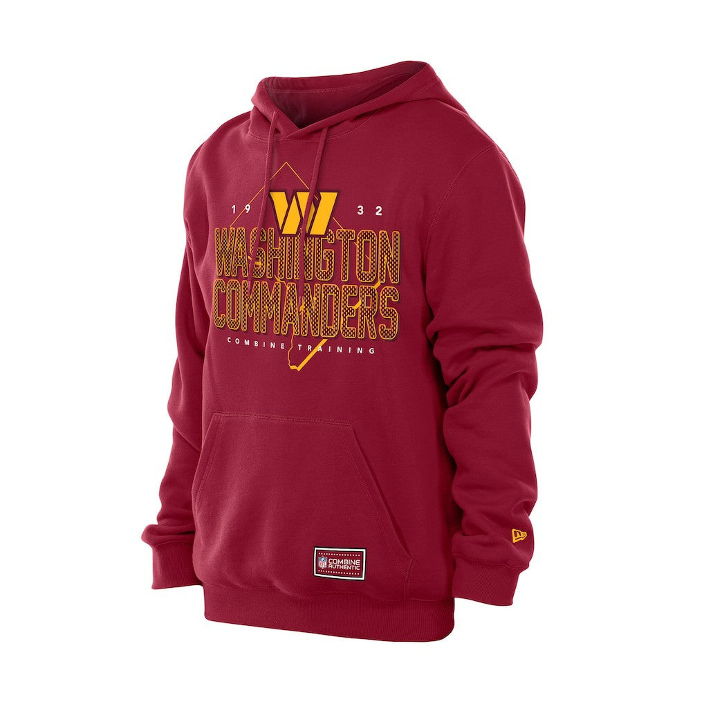 NFL Washington Commanders Combine Authentic Local State Throwback Hoodie