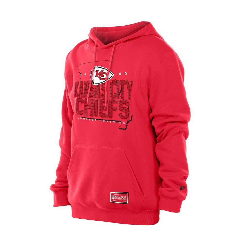 NFL Kansas City Chiefs Combine Authentic Local State Throwback Hoodie
