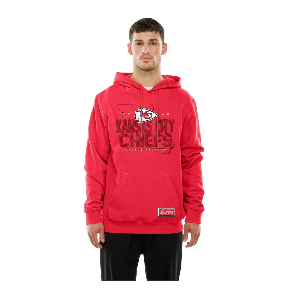NFL Kansas City Chiefs Combine Authentic Local State Throwback Hoodie