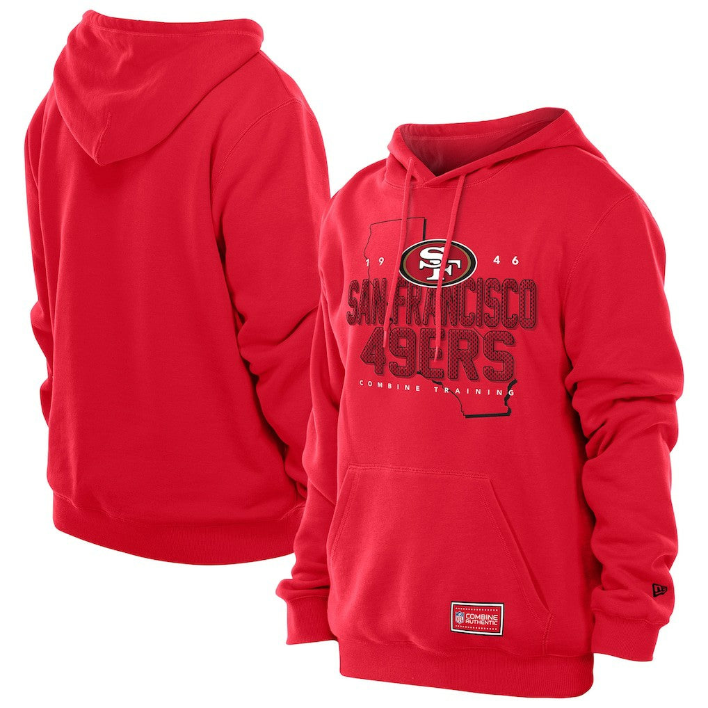 NFL San Francisco 49ers Combine Authentic Local State Throwback Hoodie