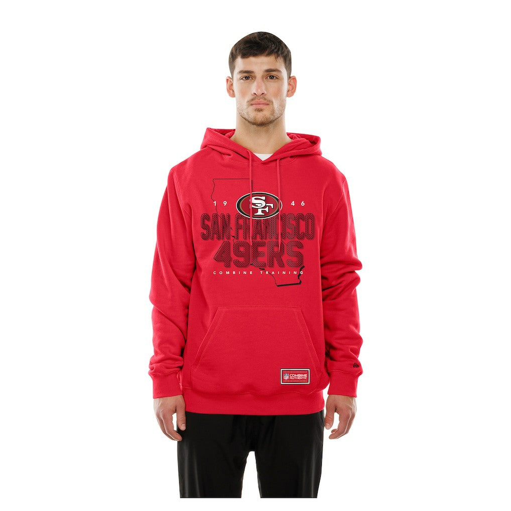 NFL San Francisco 49ers Combine Authentic Local State Throwback Hoodie