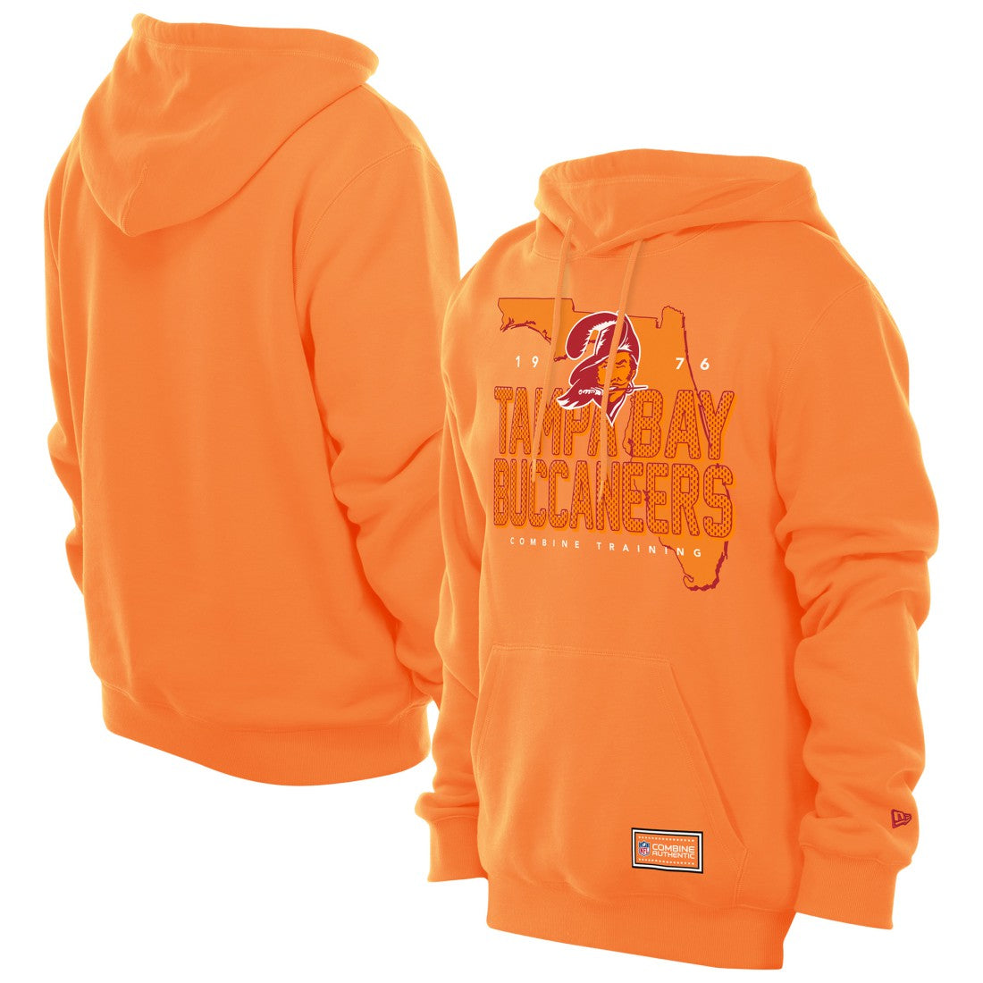 NFL Tampa Bay Buccaneers Combine Authentic Local State Throwback Hoodie