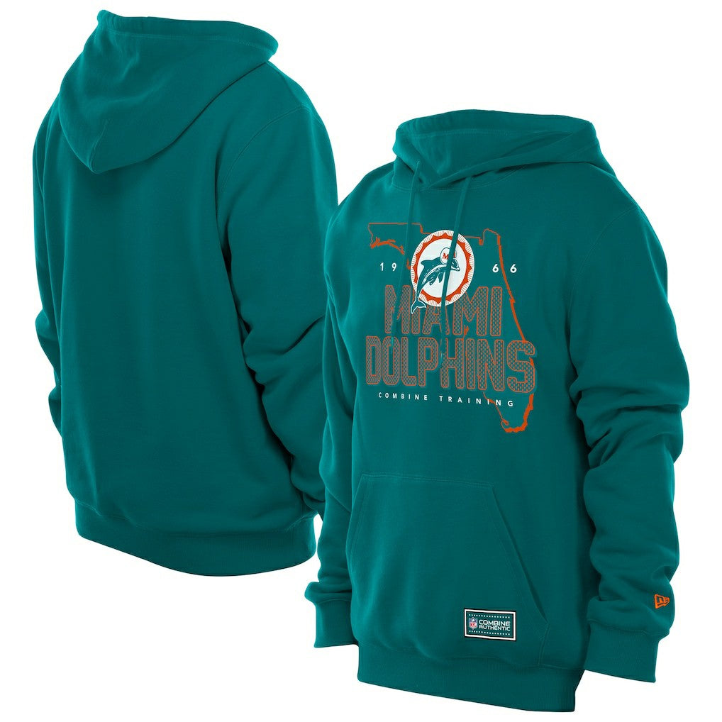 NFL Miami Dolphins Combine Authentic Local State Throwback Hoodie