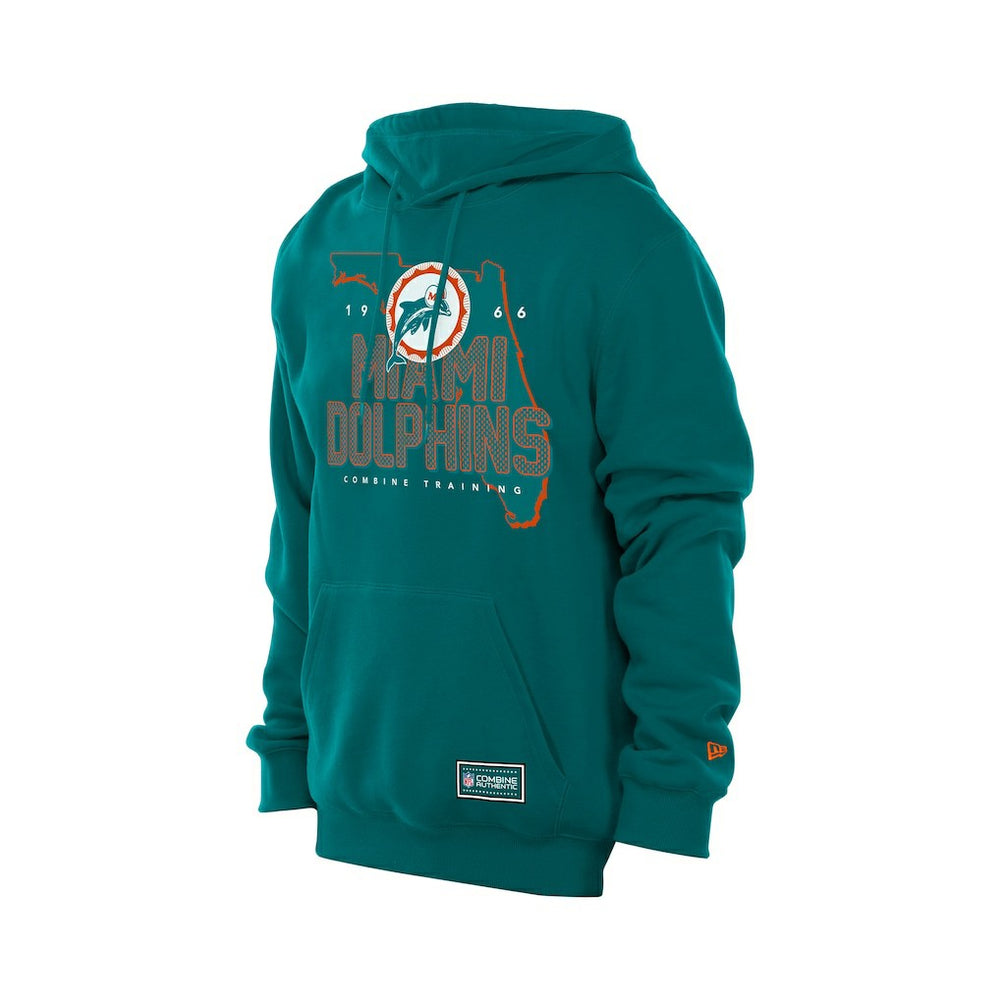 NFL Miami Dolphins Combine Authentic Local State Throwback Hoodie