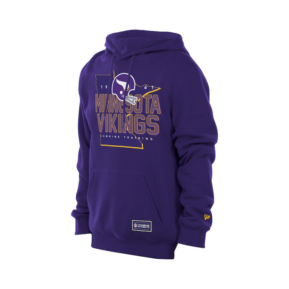NFL Minnesota Vikings Combine Authentic Local State Throwback Hoodie