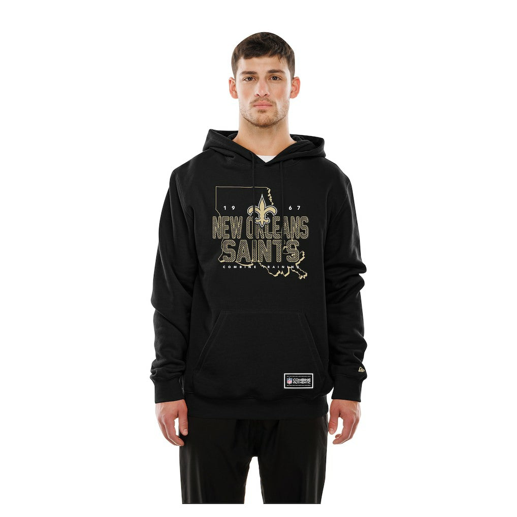 NFL New Orleans Saints Combine Authentic Local State Hoodie