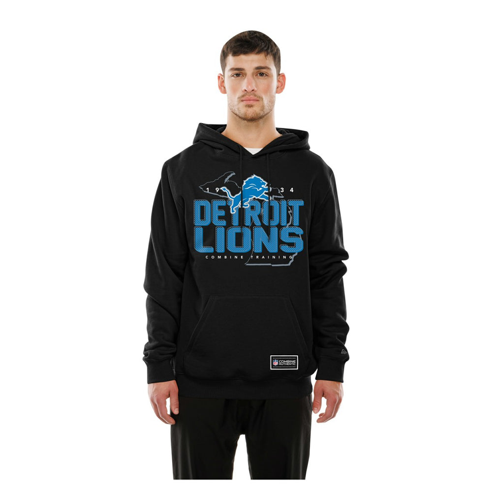 NFL Detroit Lions Combine Authentic Local State Hoodie