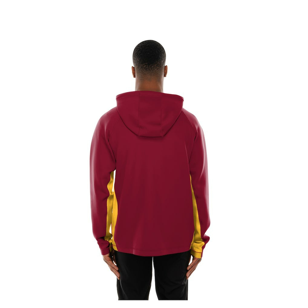 NFL Washington Commanders Combine Authentic Raglan Scuba Full-Zip Hoodie