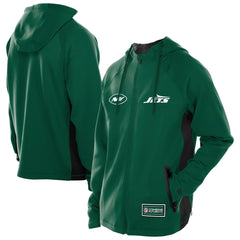NFL New York Jets Combine Authentic Raglan Scuba Full-Zip Hoodie
