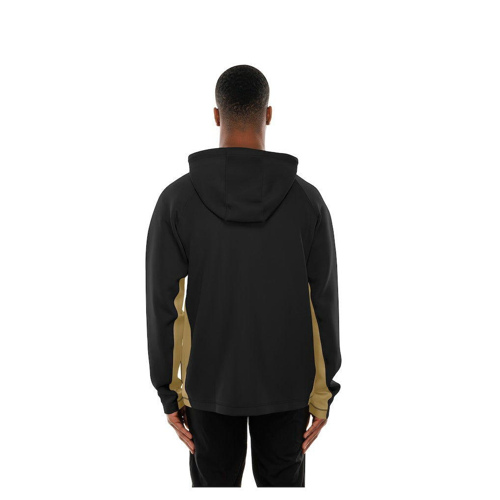 NFL New Orleans Saints Combine Authentic Raglan Scuba Full-Zip Hoodie