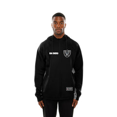 NFL Las Vegas Raiders Combine Authentic Raglan Scuba Full-Zip Hoodie
