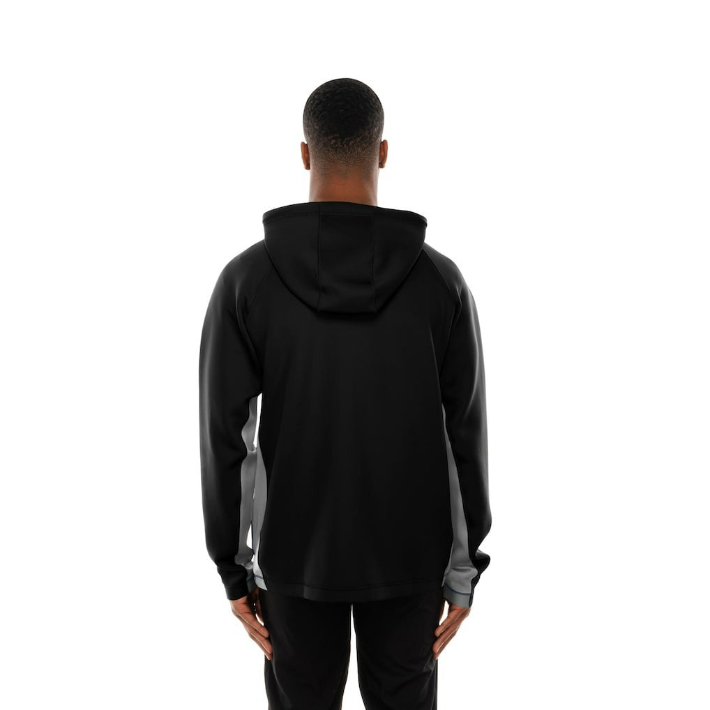 NFL Las Vegas Raiders Combine Authentic Raglan Scuba Full-Zip Hoodie