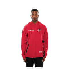 NFL Atlanta Falcons Combine Authentic Raglan Scuba Full-Zip Hoodie
