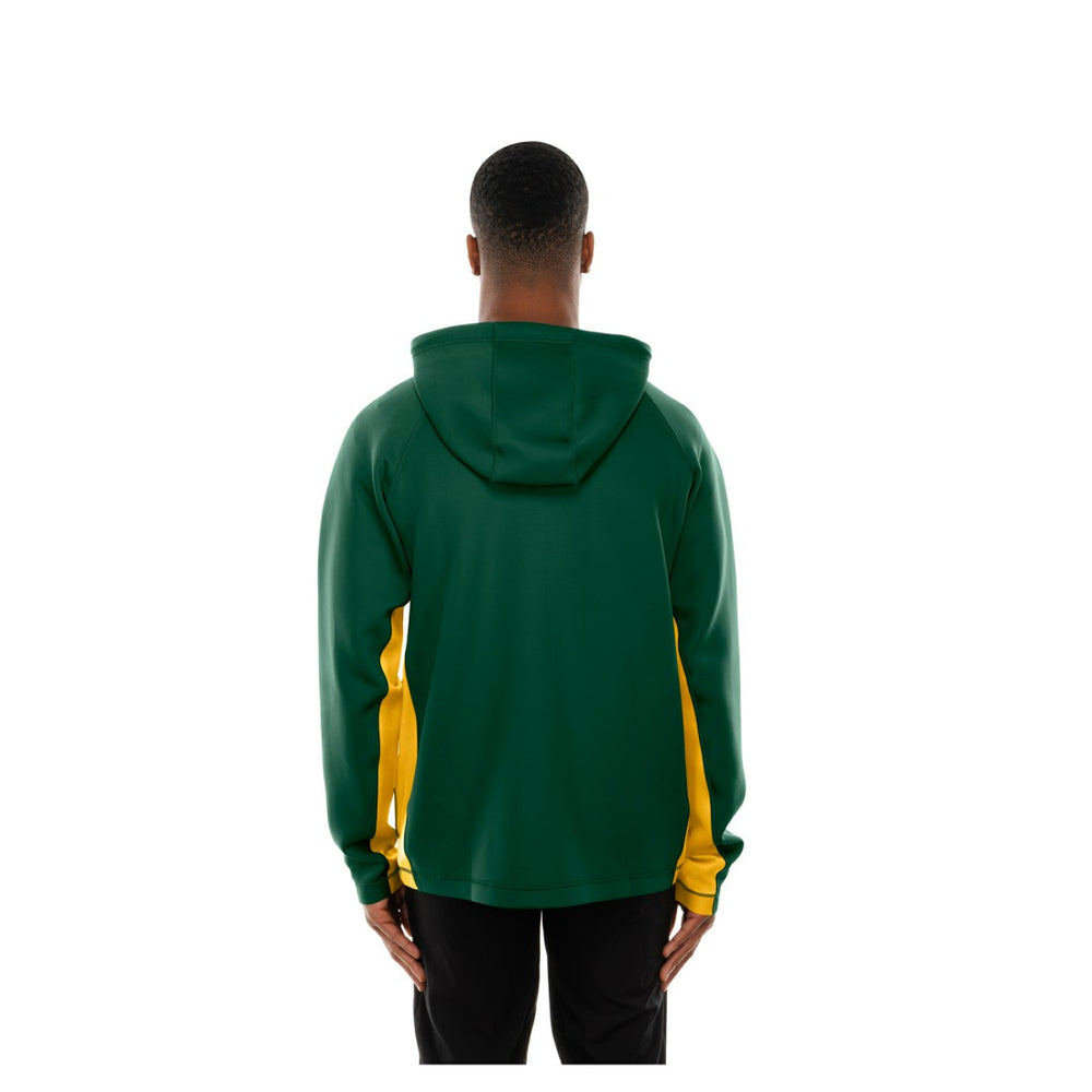 NFL Green Bay Packers Combine Authentic Raglan Scuba Full-Zip Hoodie