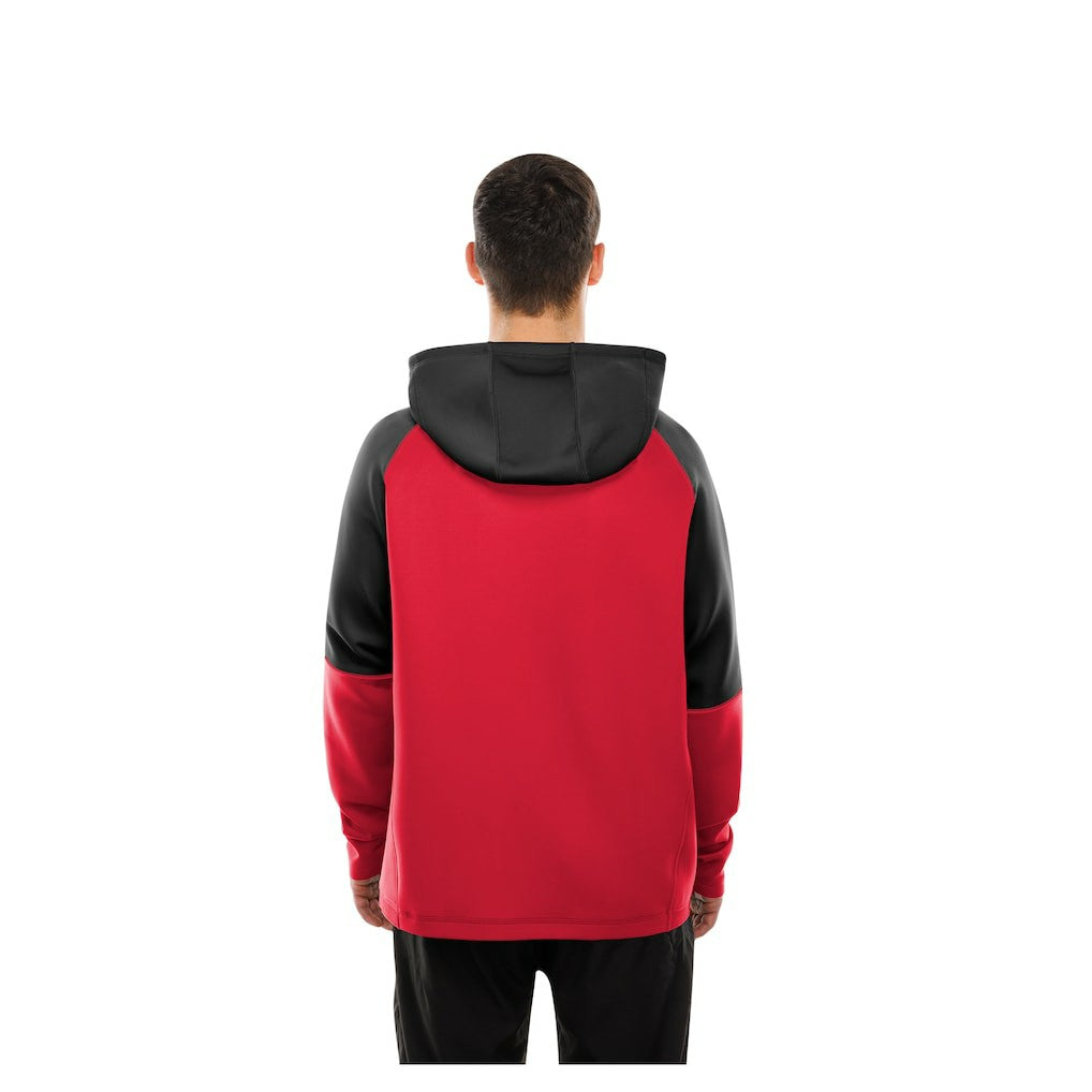 NFL Kansas City Chiefs Combine Authentic Color Block Raglan Pullover Hoodie