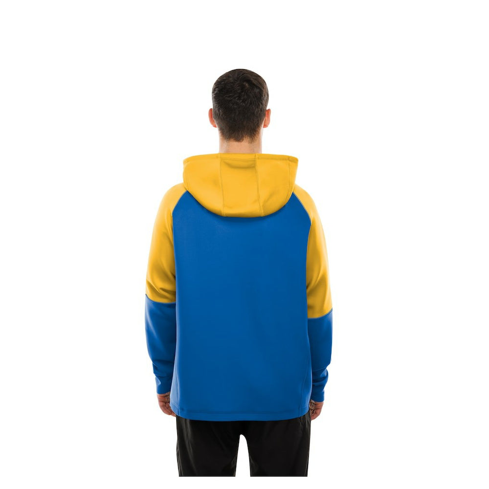 NFL Los Angeles Rams Combine Authentic Color Block Raglan Pullover Hoodie