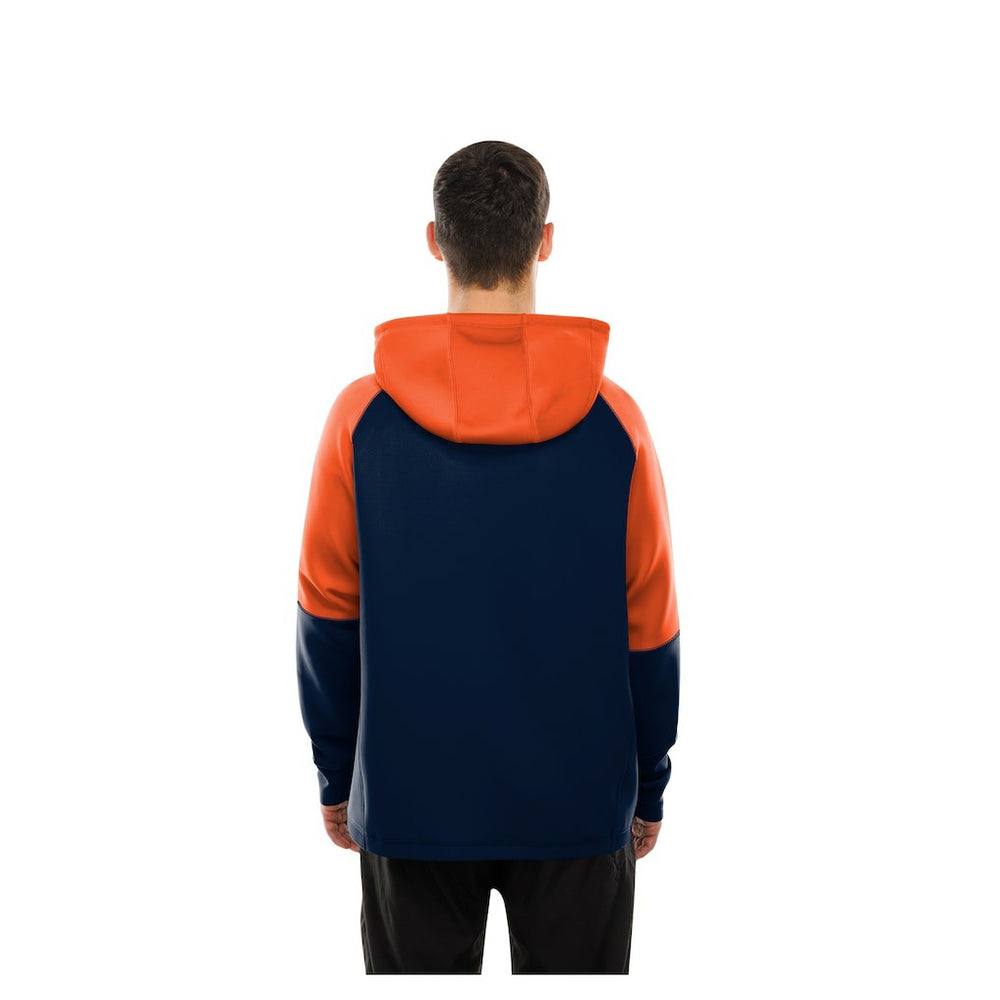 NFL Chicago Bears Combine Authentic Color Block Raglan Pullover Hoodie