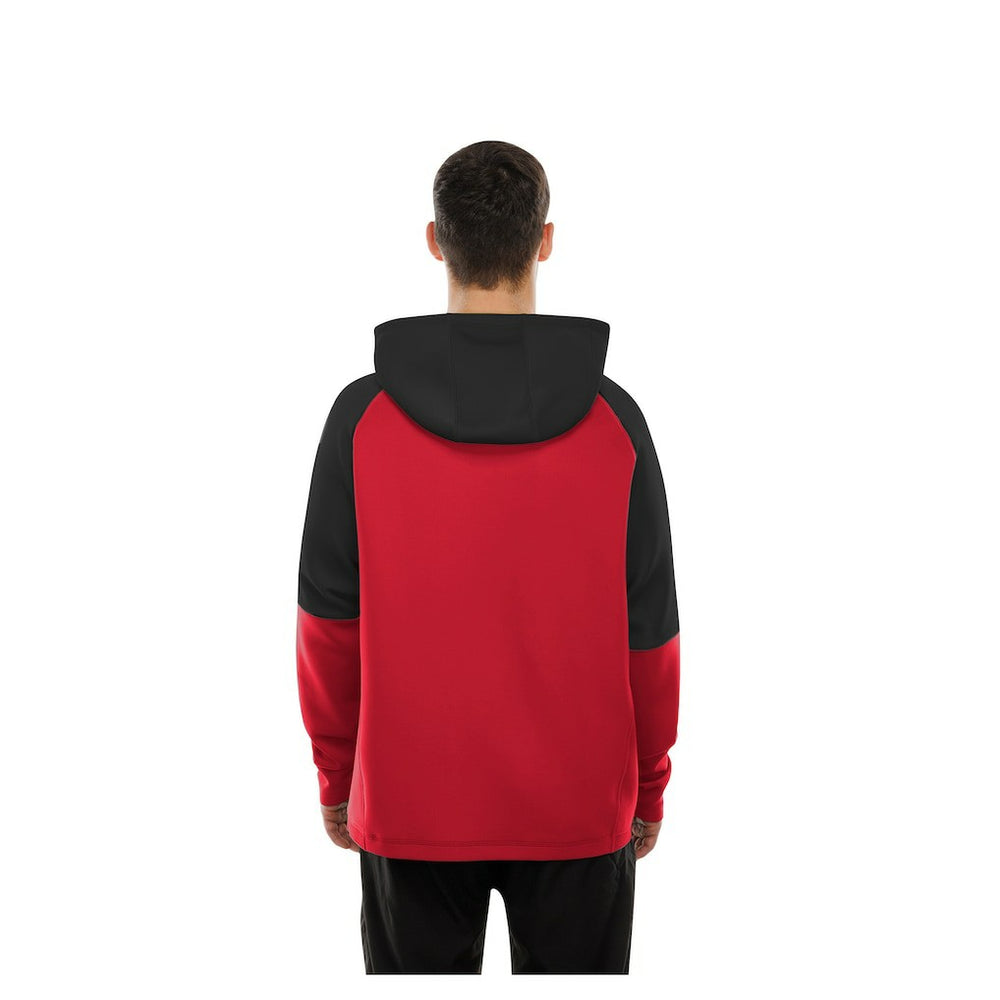 NFL Atlanta Falcons Combine Authentic Color Block Raglan Pullover Hoodie