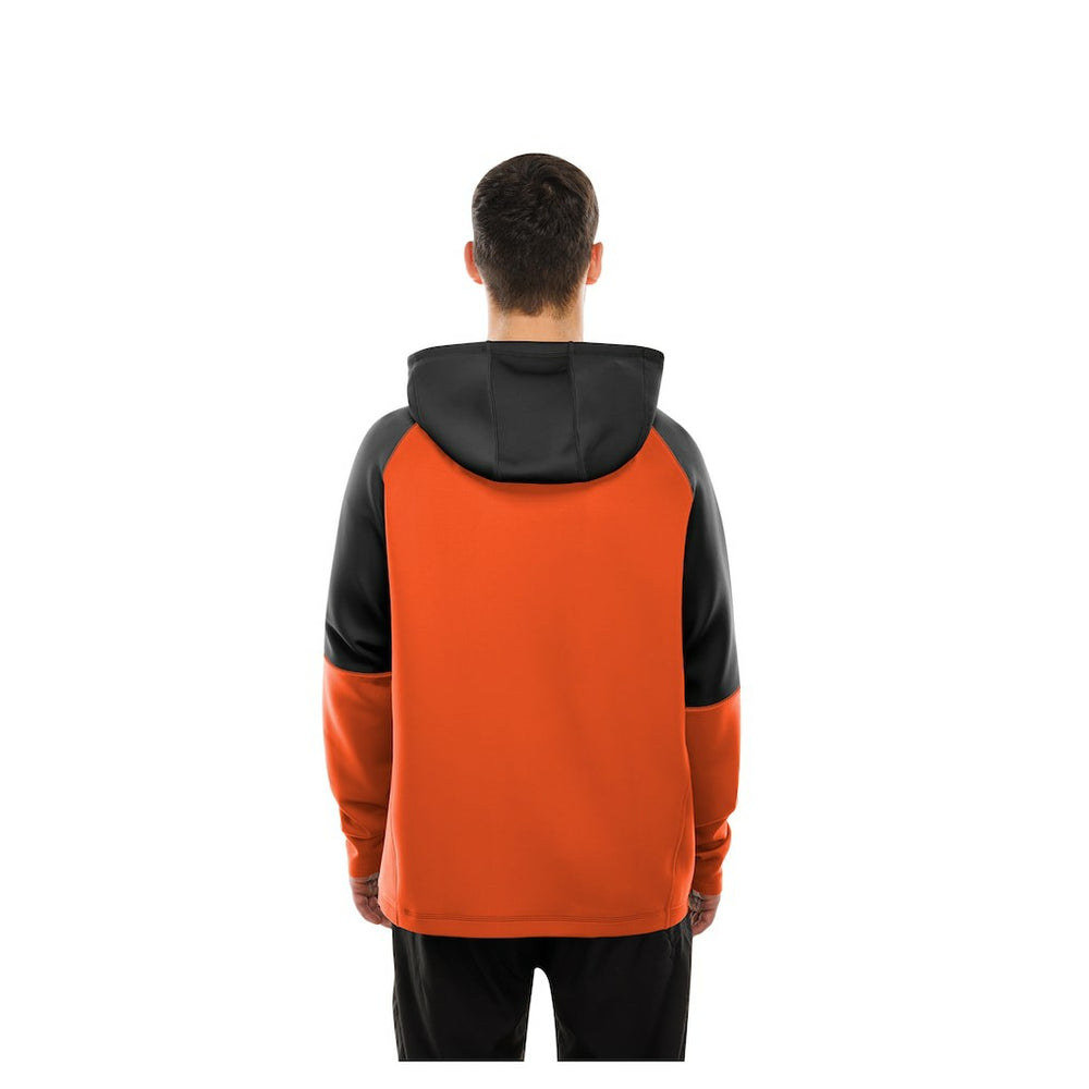NFL Cincinnati Bengals Combine Authentic Color Block Raglan Pullover Hoodie
