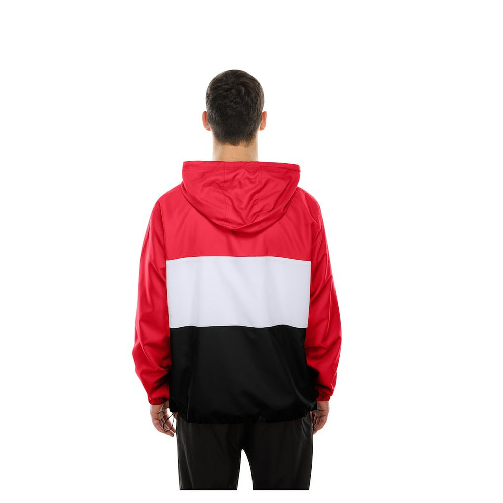NFL San Francisco 49ers Ripstop Quarter-Zip Hooded Windbreaker