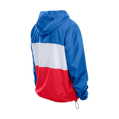 NFL Buffalo Bills Ripstop Quarter-Zip Hooded Windbreaker