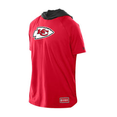 NFL Kansas City Chiefs Combine Authentic Hooded Raglan Short-Sleeve T-Shirt