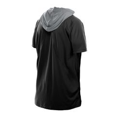 NFL Las Vegas Raiders Combine Authentic Hooded Raglan Short-Sleeve T-Shirt