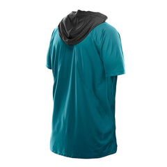 NFL Jacksonville Jaguars Combine Authentic Hooded Raglan Short-Sleeve T-Shirt