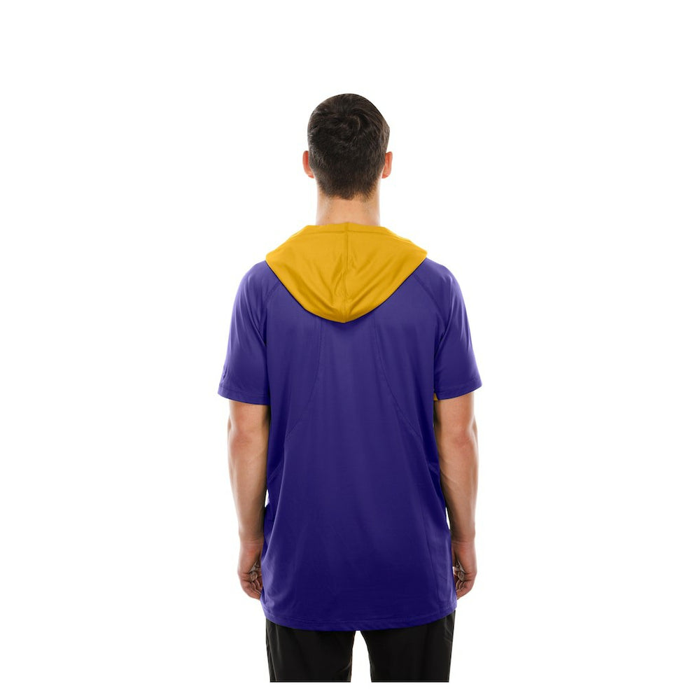 NFL Minnesota Vikings Combine Authentic Hooded Raglan Short-Sleeve T-Shirt