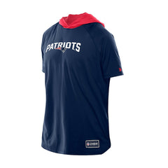 NFL New England Patriots Combine Authentic Hooded Raglan Short-Sleeve T-Shirt