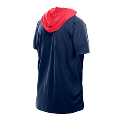 NFL New England Patriots Combine Authentic Hooded Raglan Short-Sleeve T-Shirt
